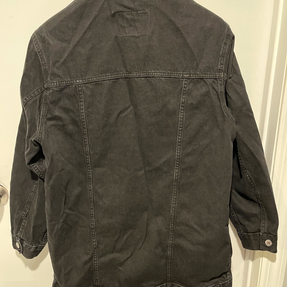 H&M Denim Jacket. Black